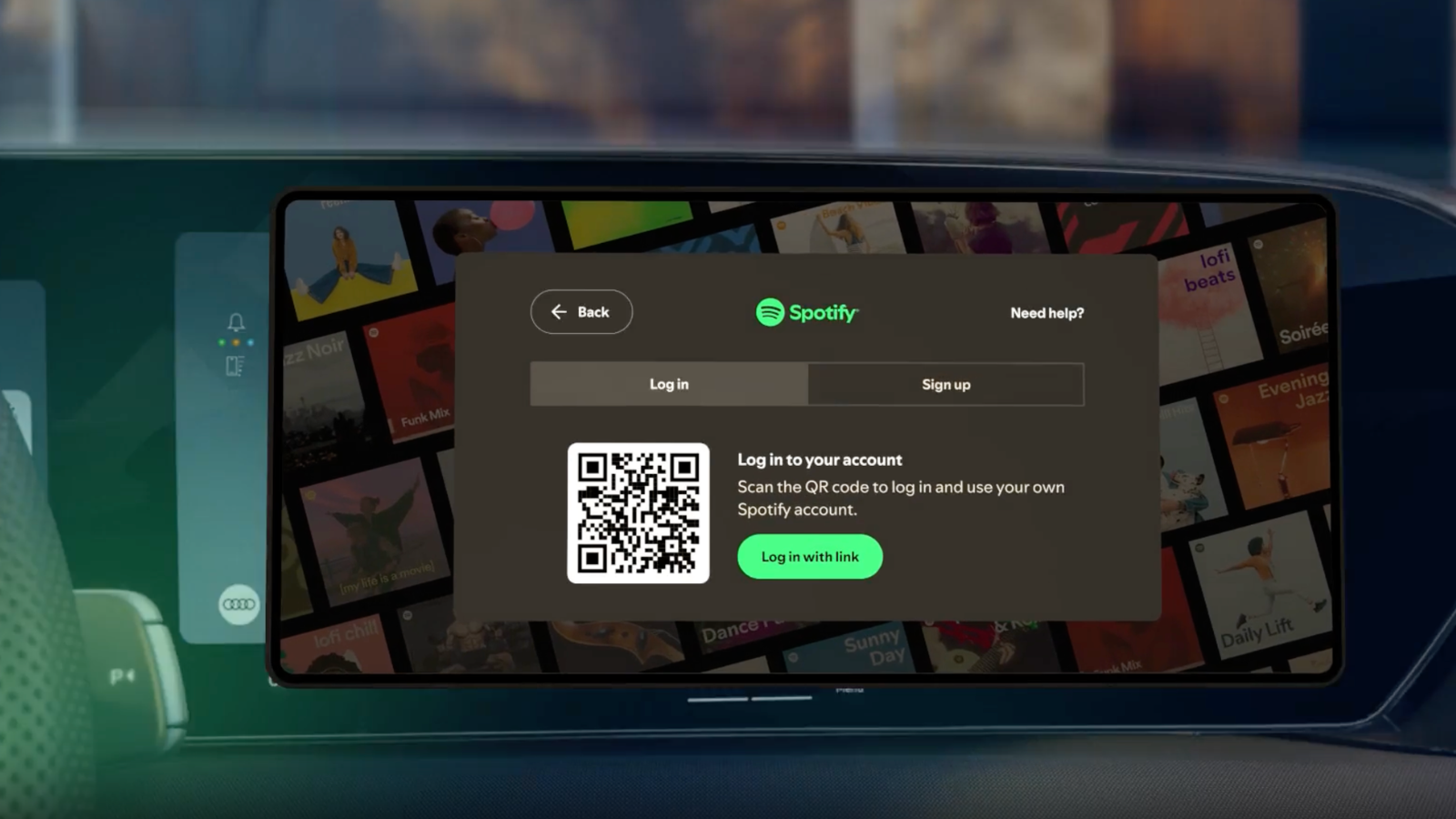 Spotify direct in het dashboard van je nieuwe Audi