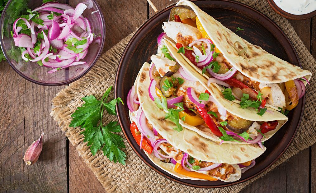 wrap kipshoarma gewoonvoorhem eten recept pita durum