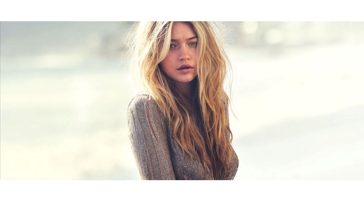 Illustratie voor: Gigi Hadid ziet er goed uit in deze shoot voor Guess