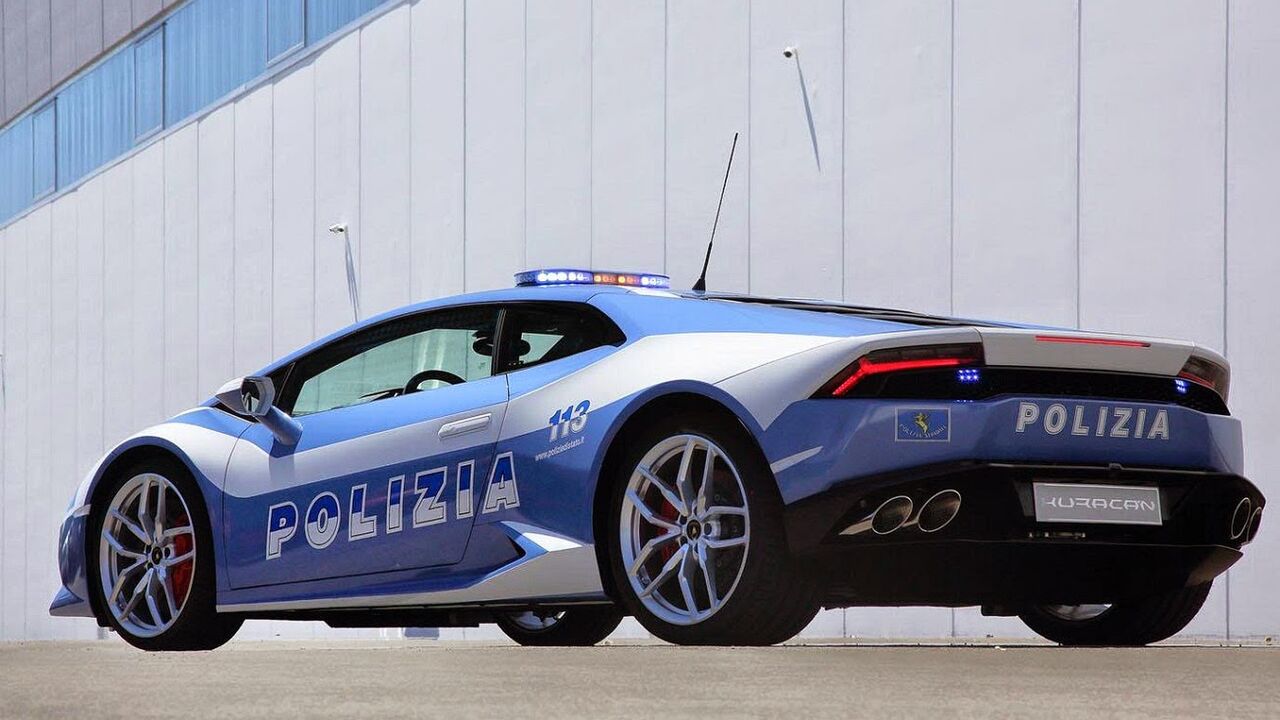Illustratie voor: Lamborghini doneert een Huracán aan de Italiaanse Politie