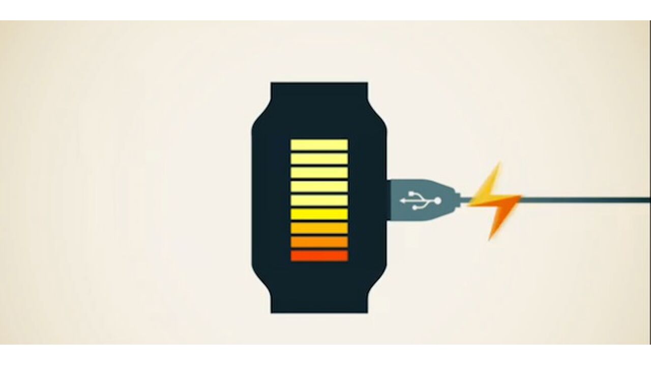 Illustratie voor: Mobiele apparatuur opladen door te wanken?