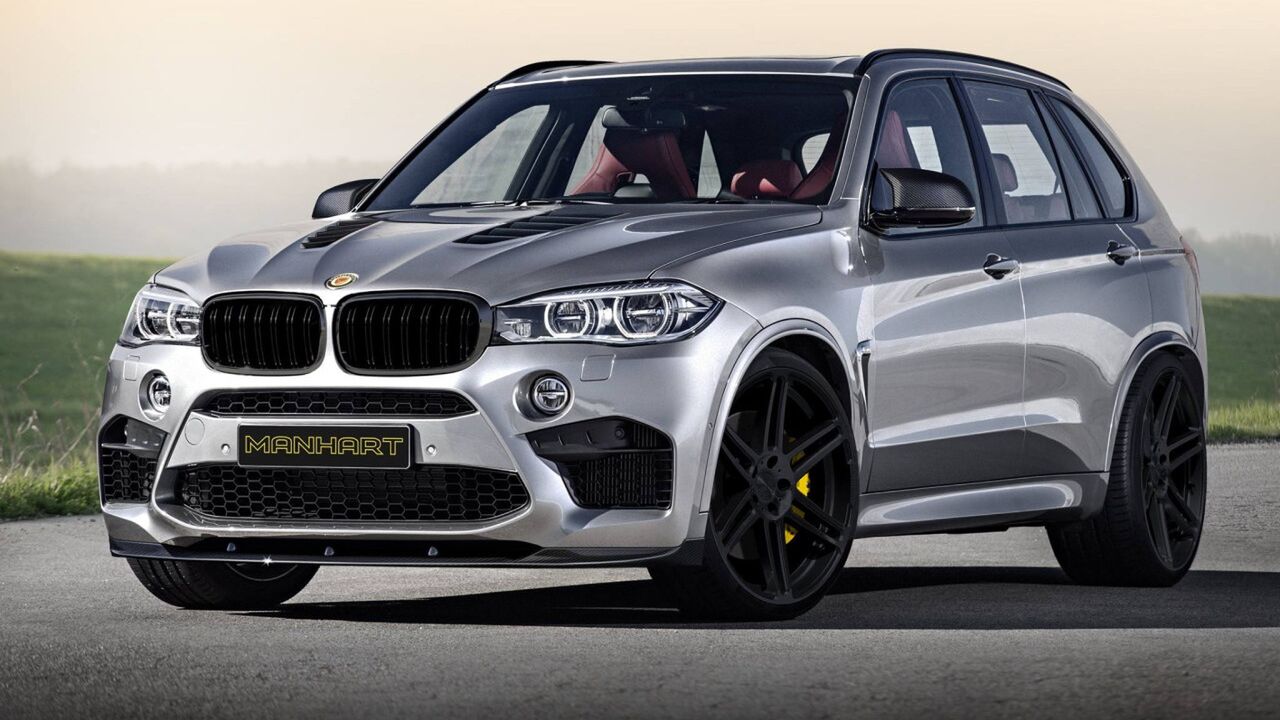 Illustratie voor: BMW X5M aangepakt door Manhart!