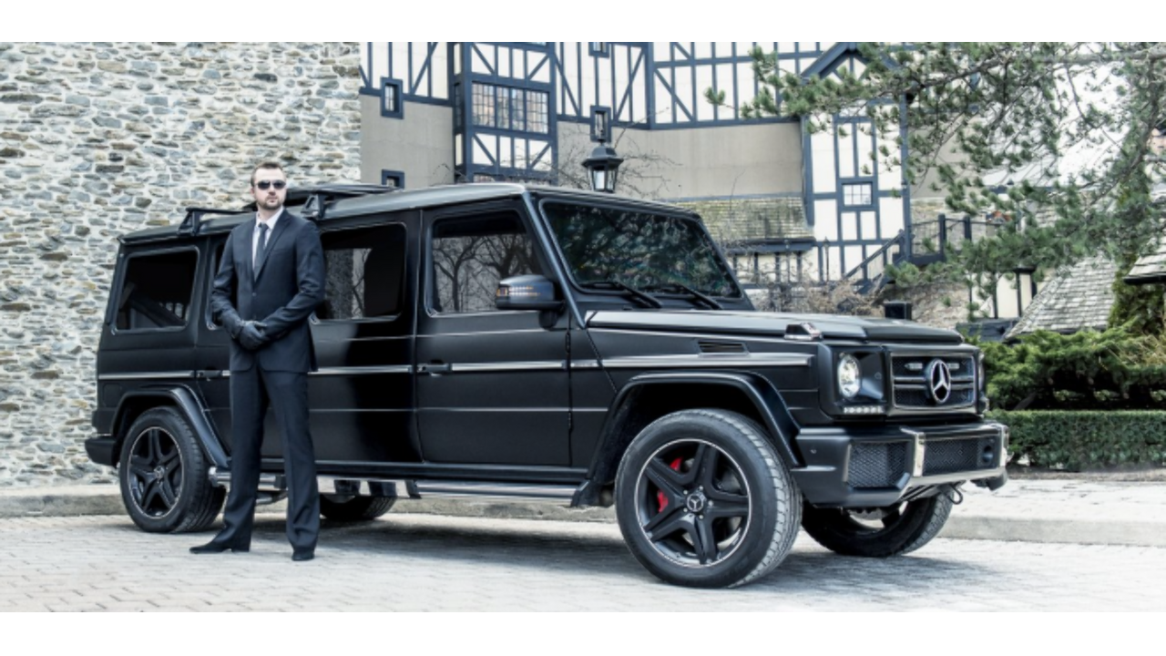 Illustratie voor: 880.000 euro voor deze gepantserde G 63 AMG Limousine