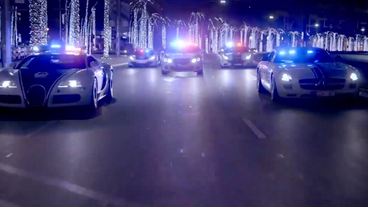 Illustratie voor: ‘Need For Speed’ achtige video van politie Dubai