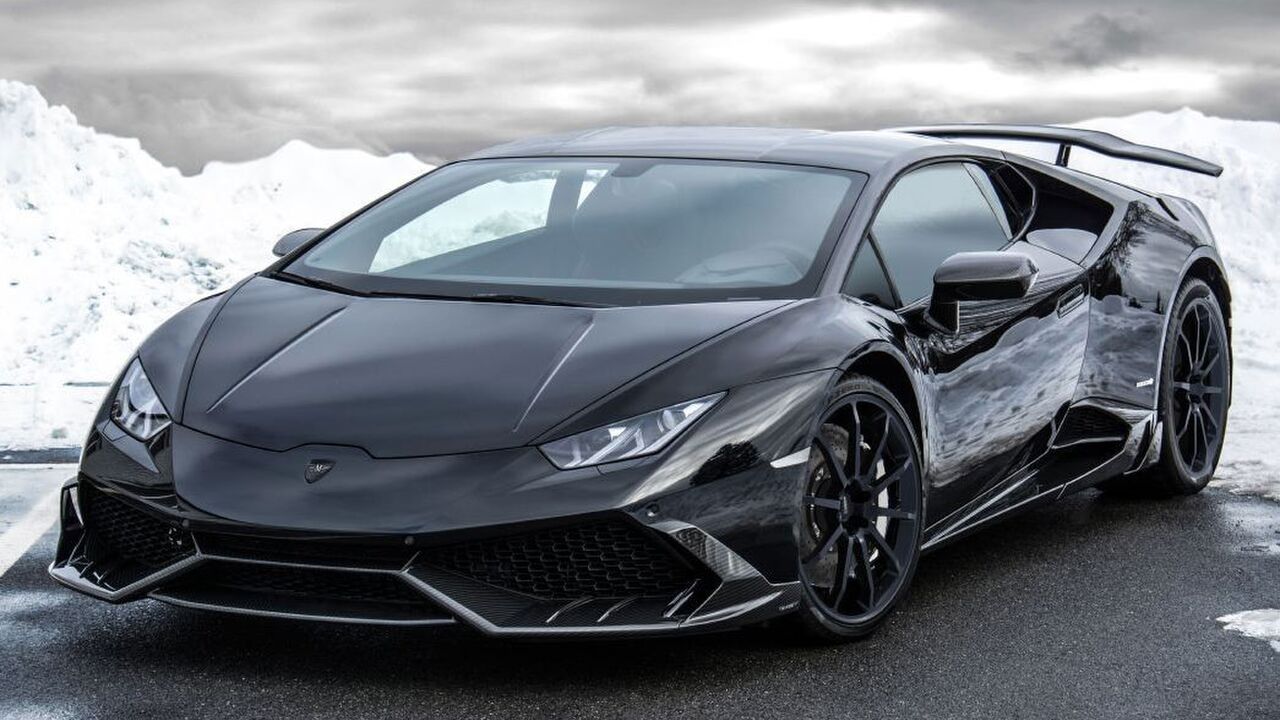Illustratie voor: De Lamborghini Huracán van Mansory
