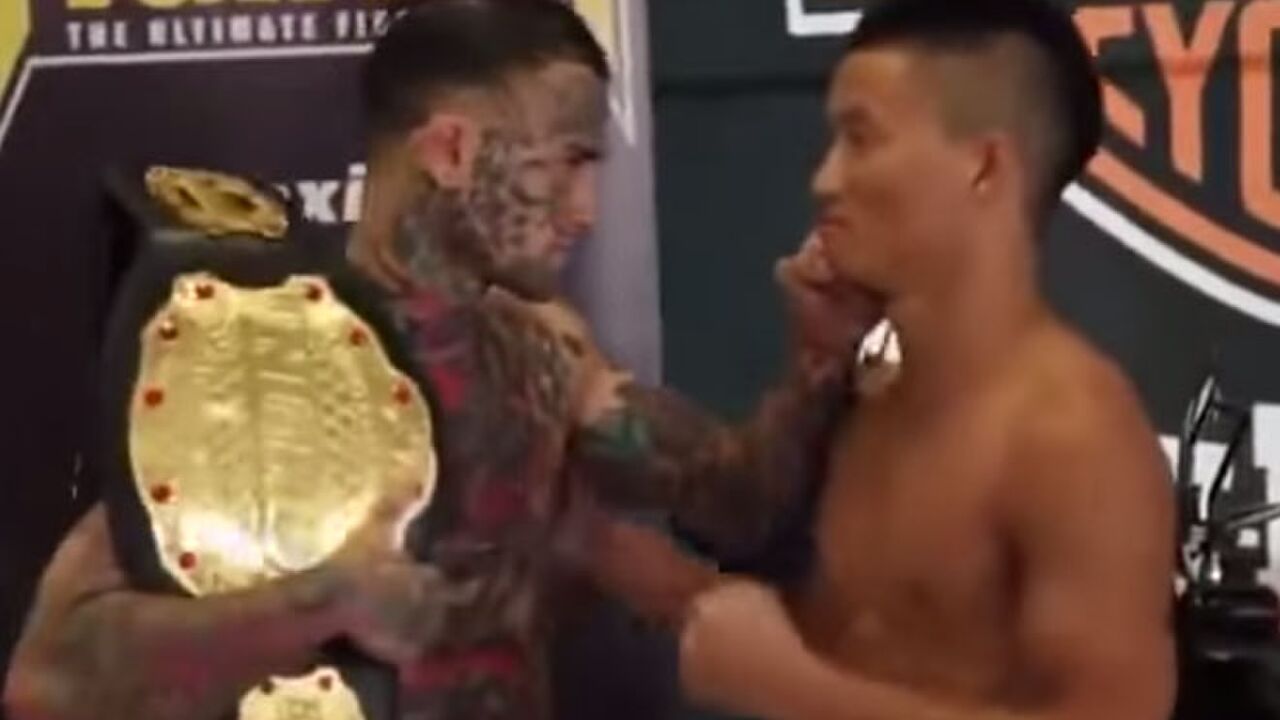 Illustratie voor: Ook bij MMA is de bekende Karma een bitch!