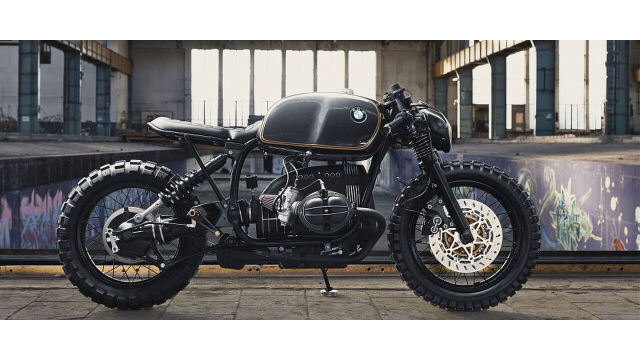 Illustratie voor: De custom BMW R100R van Diamond Atelier