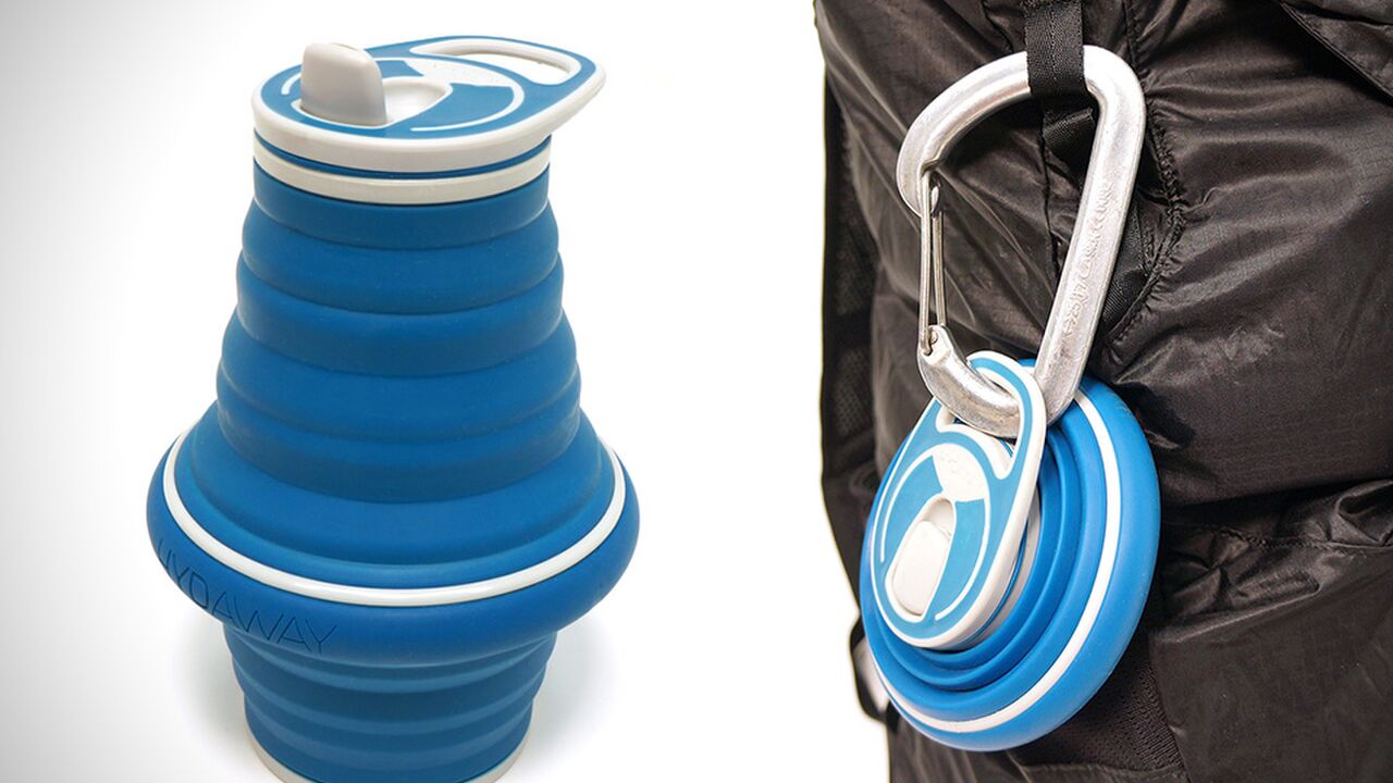 Illustratie voor: Hydaway waterfles, perfect voor het festival seizoen