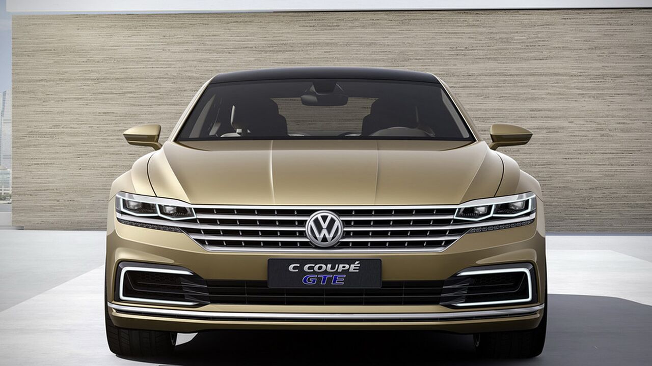 Illustratie voor: De C Coupé GTE is Volkswagen’s nieuwe plug-in hybrid