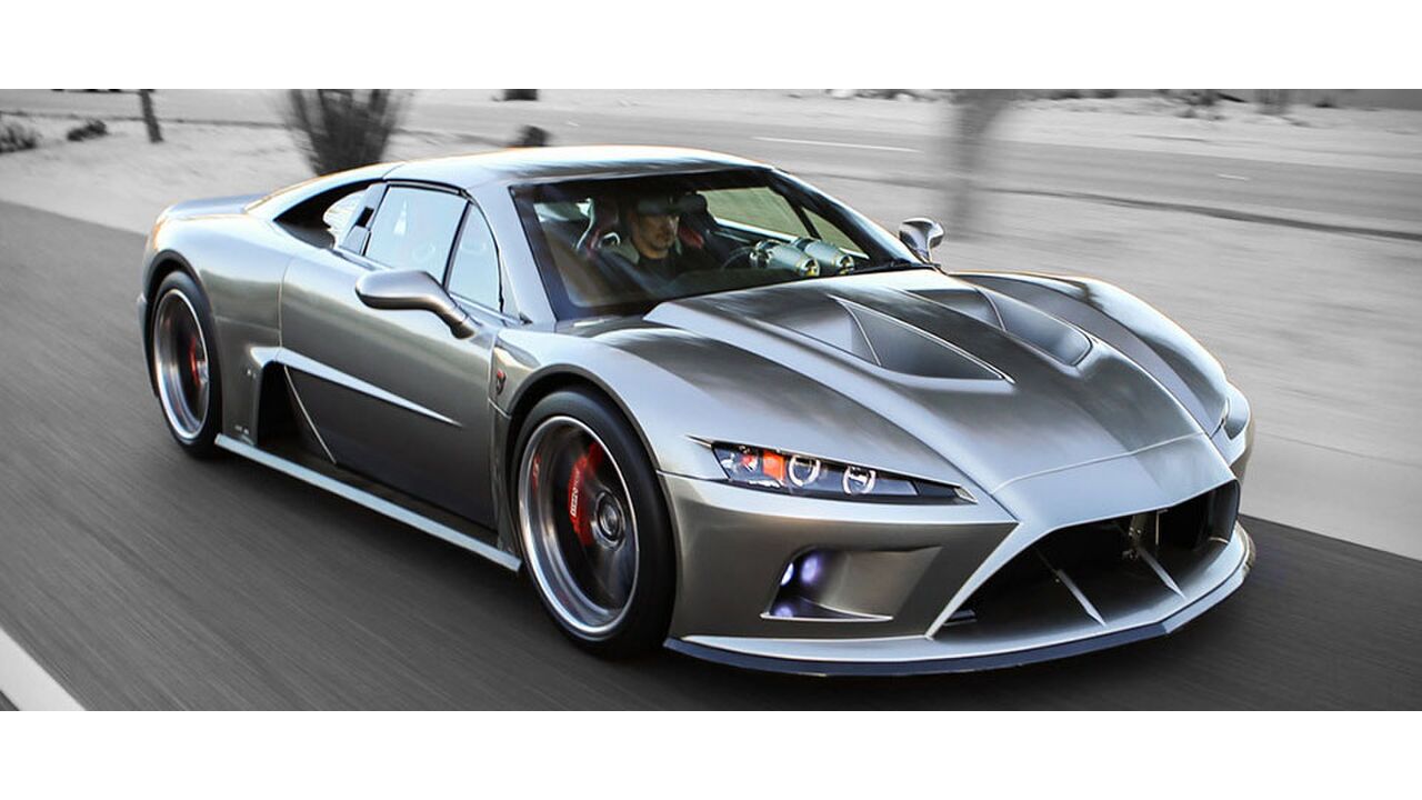Illustratie voor: Falcon F7, Supercar van Amerikaanse bodem