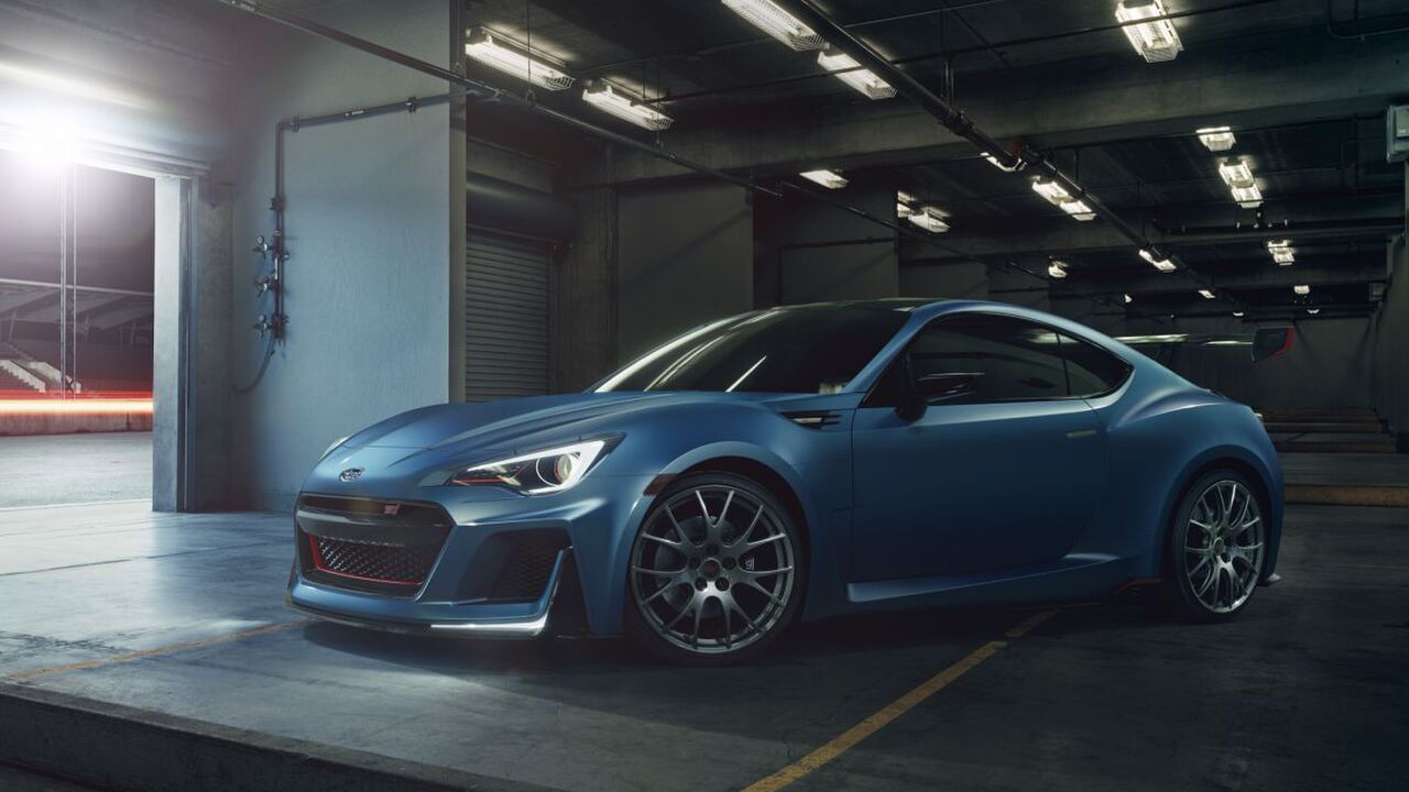 Illustratie voor: Laat de Subaru BRZ STI Concept maar komen!