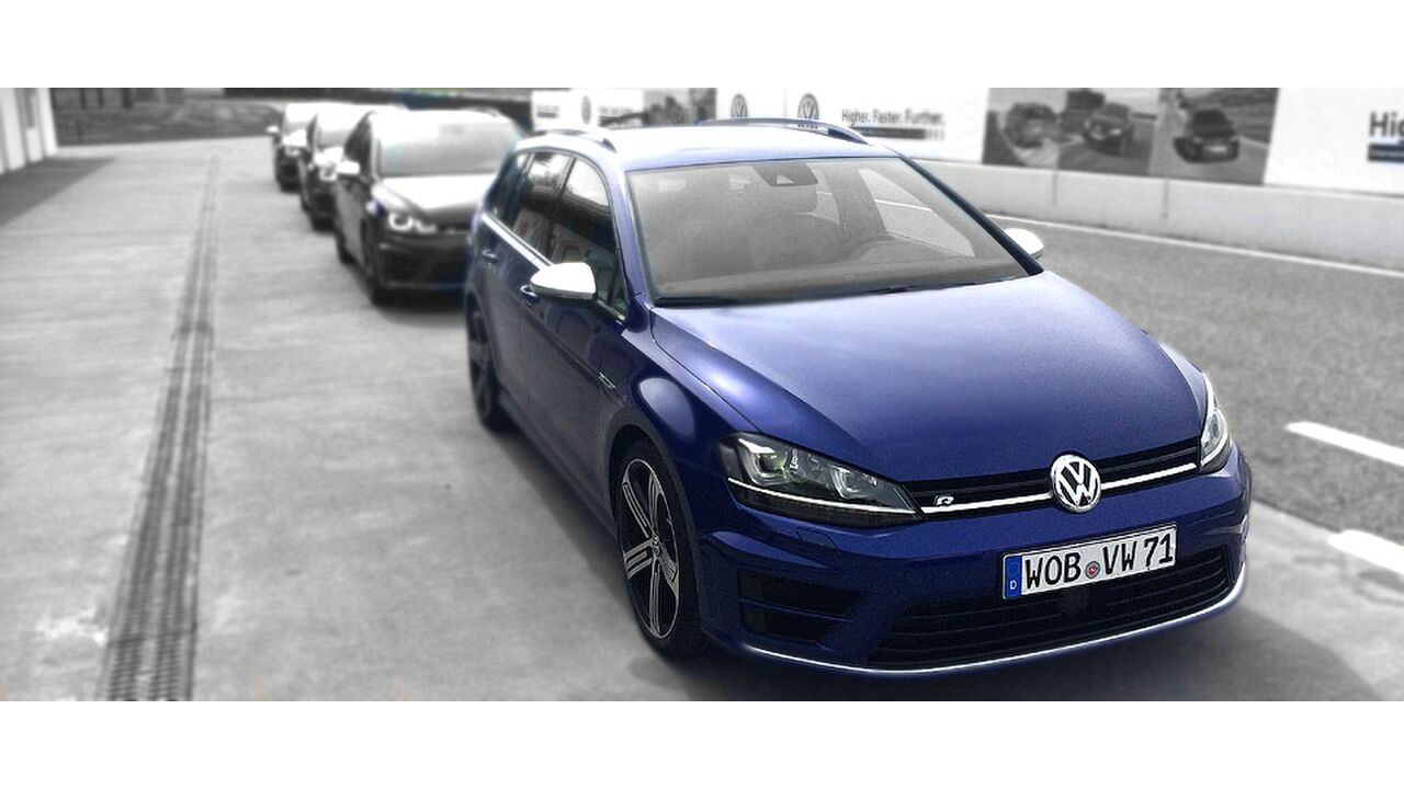 Illustratie voor: Gereden: Golf R Variant, 300pk tot onze beschikking