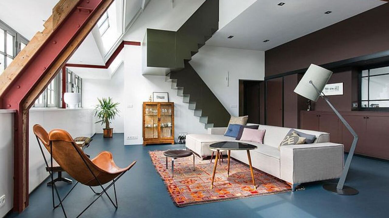 Illustratie voor: Een super mooi loft in Amsterdam door Studio RUIM