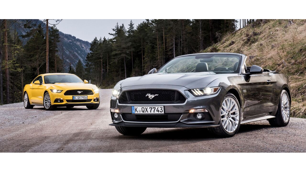 Illustratie voor: Na 50 jaar eindelijk te koop in Europa: De Mustang