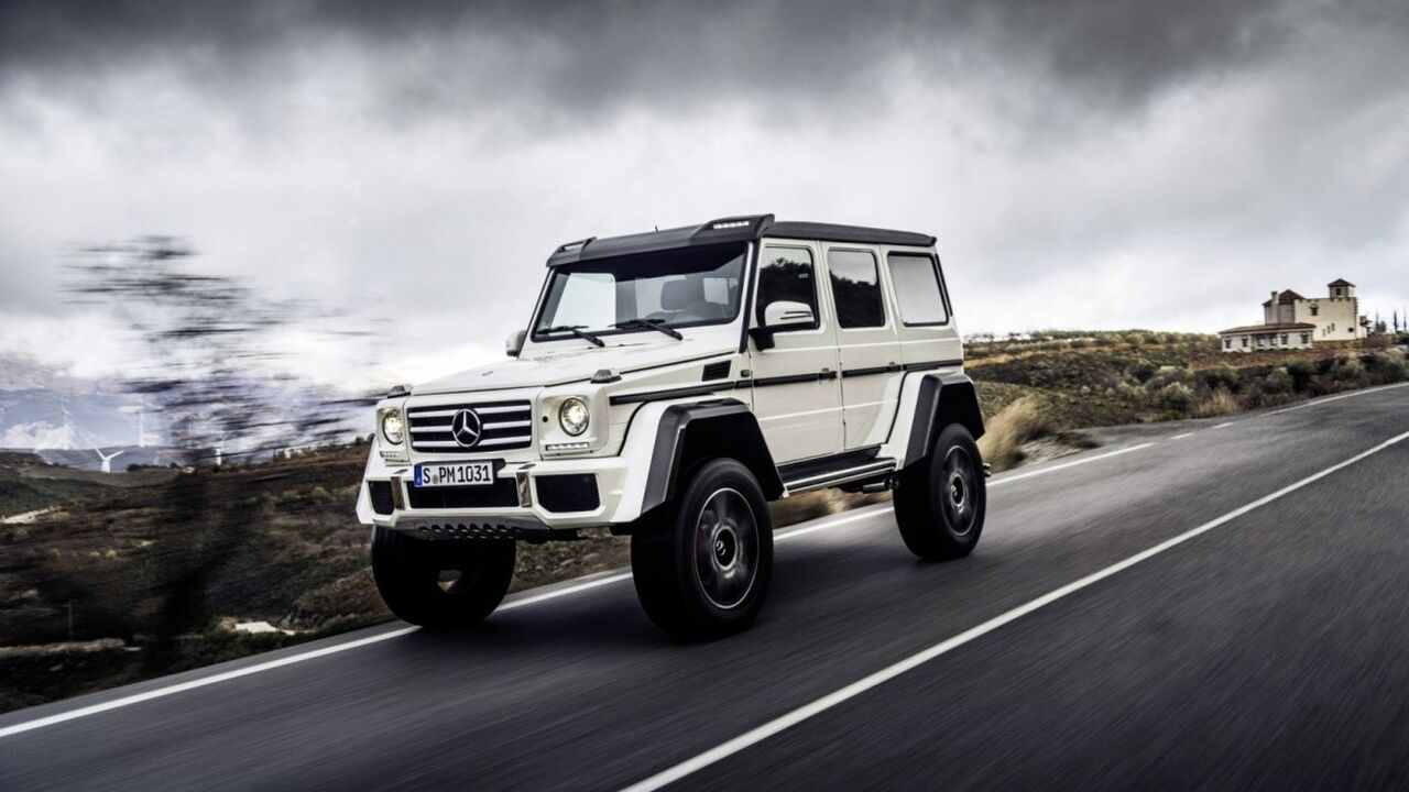 Illustratie voor: De ruige Mercedes G500 4×4² is nu te koop voor €226.100!