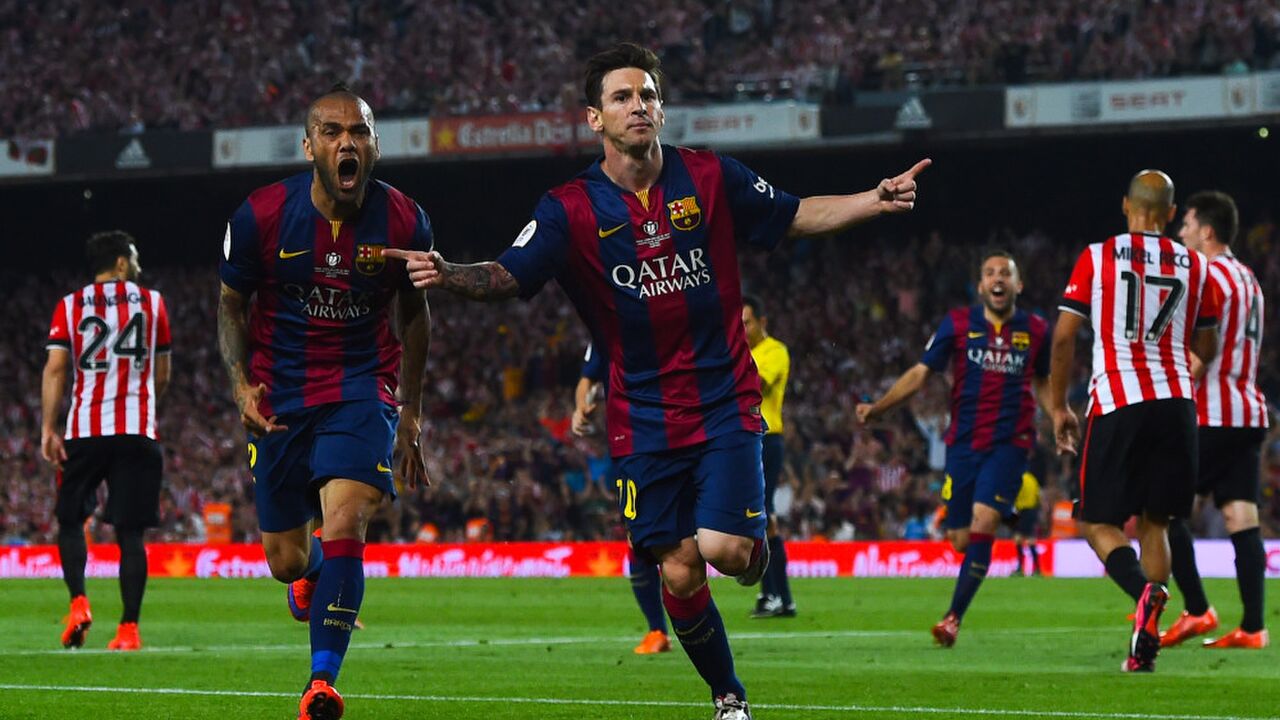 Illustratie voor: Messi`s supergoal tegen Athletic Bilbao is awesome!