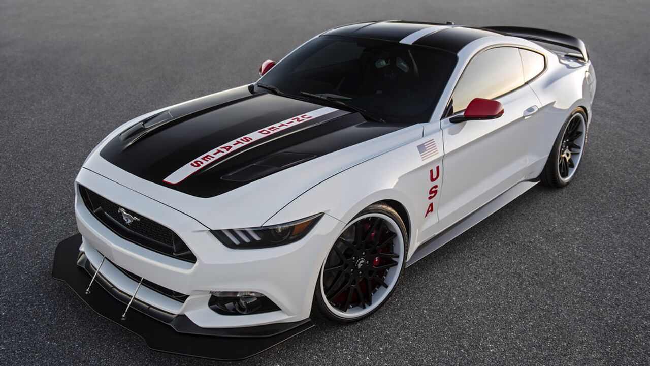 Illustratie voor: Ford Mustang Apollo Edition, Murica!