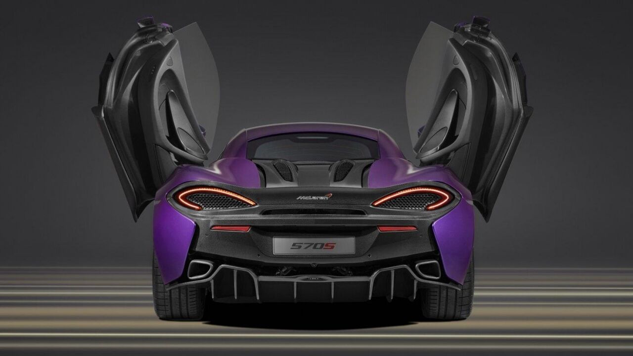 Illustratie voor: MSO McLaren zet de 570S in het paars