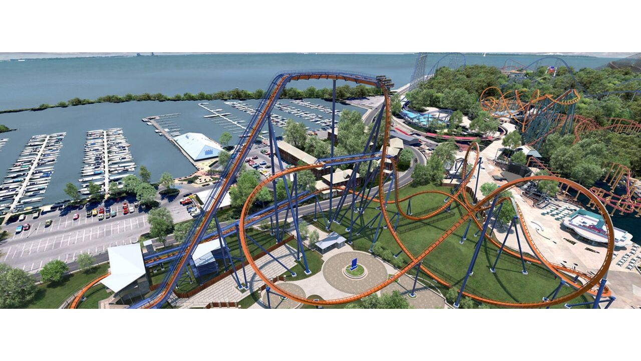Illustratie voor: Nieuwe achtbaan ‘Valravn Birdseye’ breekt 10 wereldrecords!