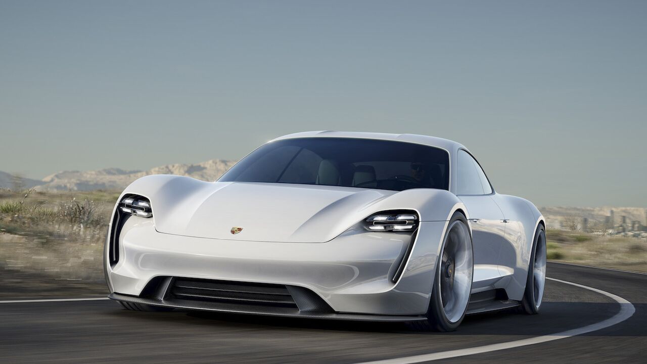 Illustratie voor: Porsche Mission E, elektrisch rijden begint cool te worden
