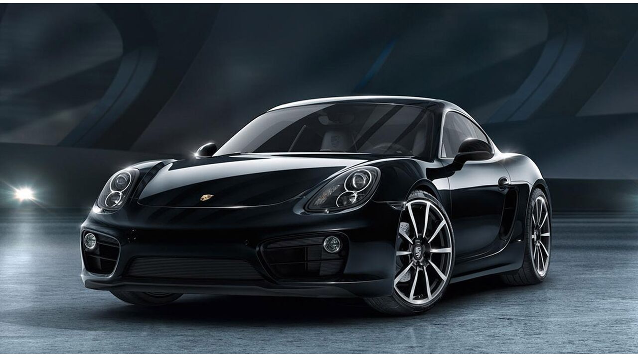 Illustratie voor: Porsche Cayman Black Edition