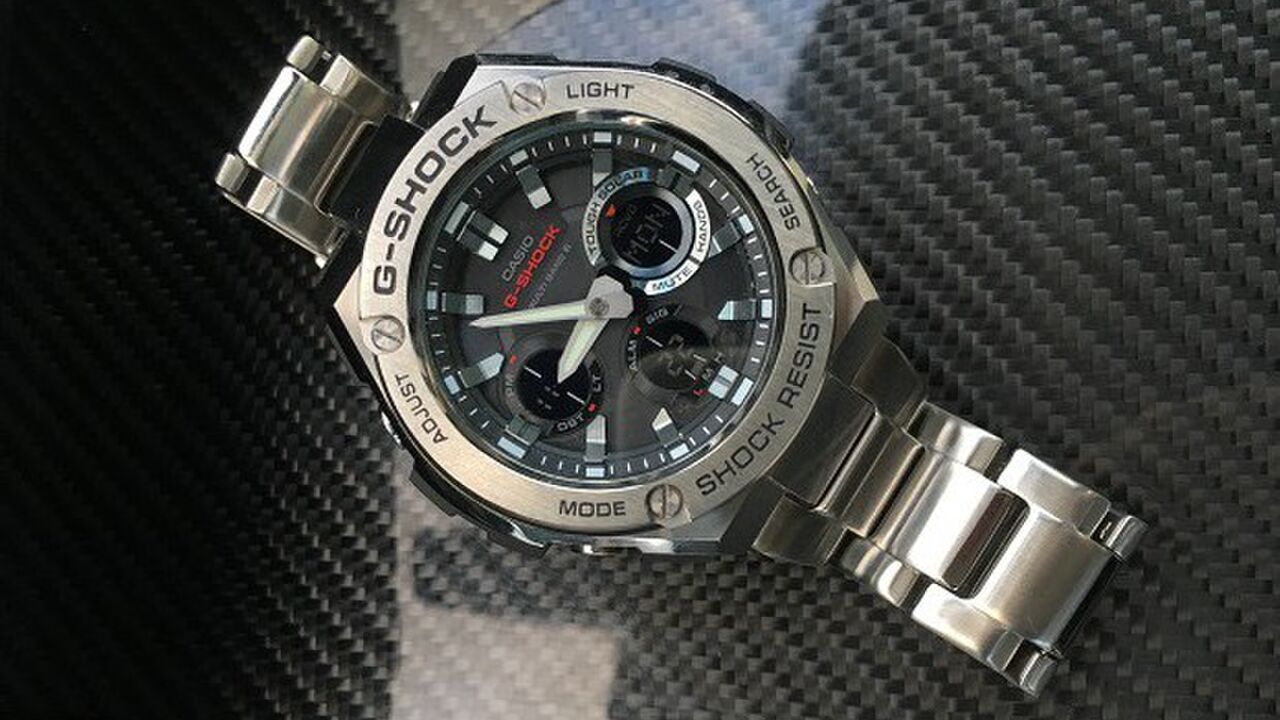 Illustratie voor: G-Shock wordt nog sterker met de G-Steel collectie