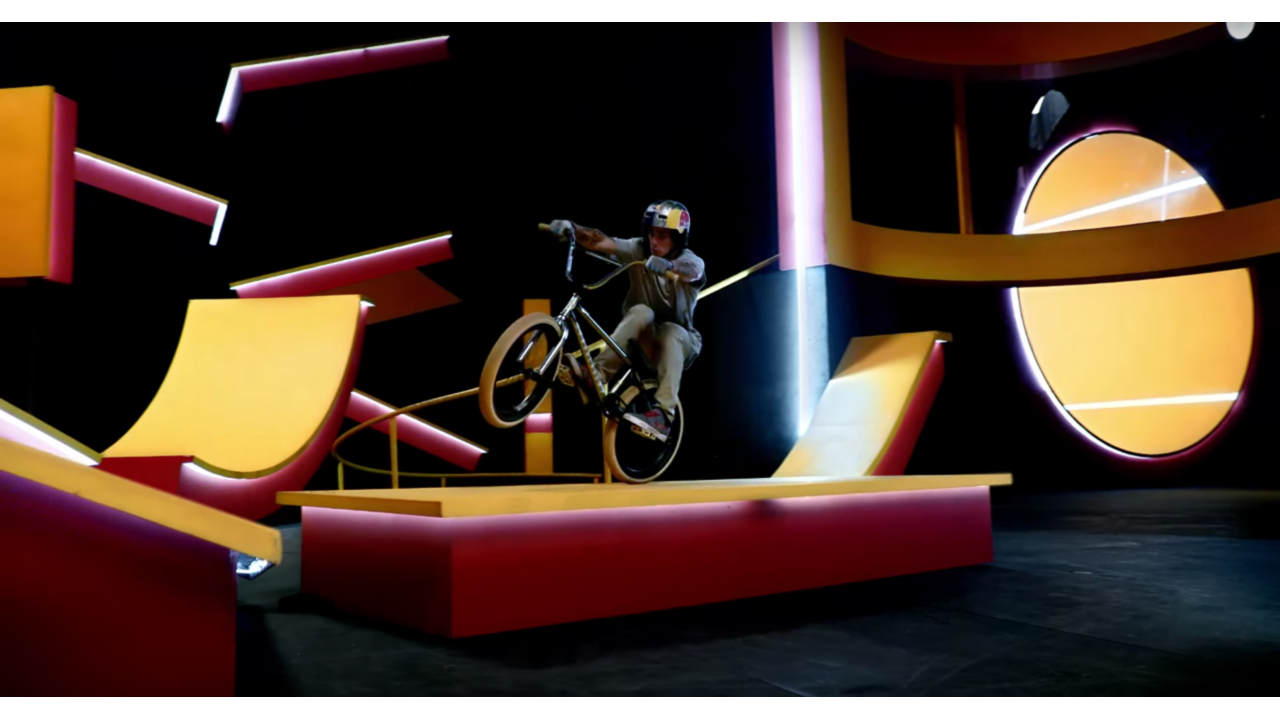 Illustratie voor: Super vette BMX video gemaakt door Red Bull!