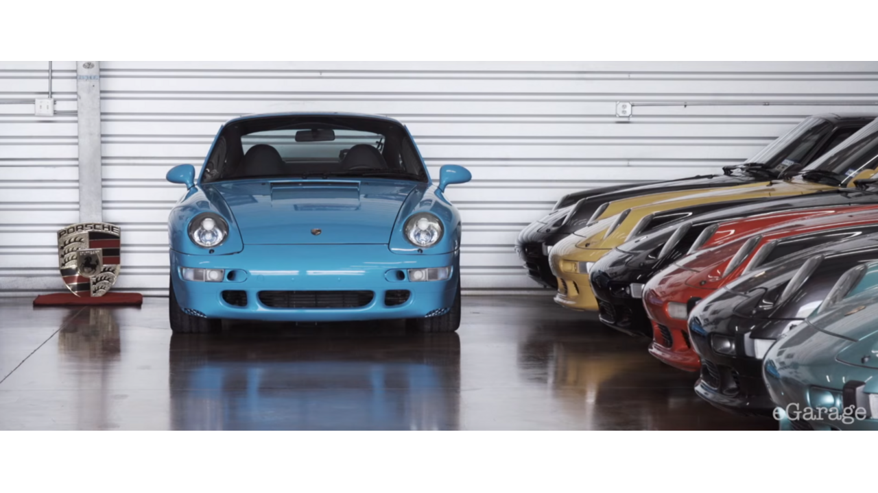 Illustratie voor: Deze man verzamelt Porsches 911 in zoveel mogelijk kleuren!