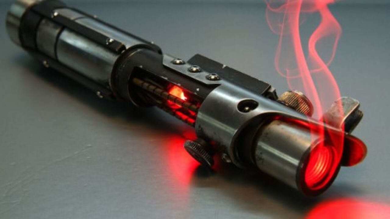 Illustratie voor: De eerste echte werkende ‘Lightsaber’