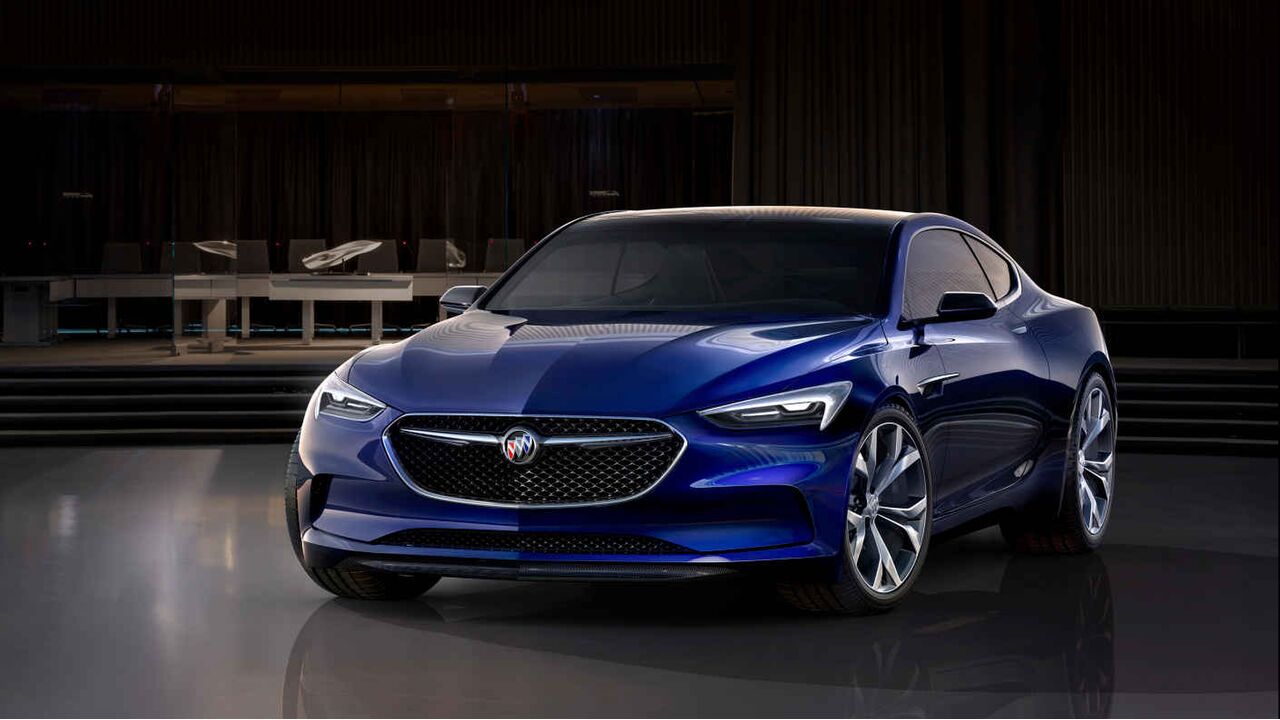 Illustratie voor: De 400 pk sterke ‘Buick Avista Concept’ van Buick ziet er heel sexy uit!