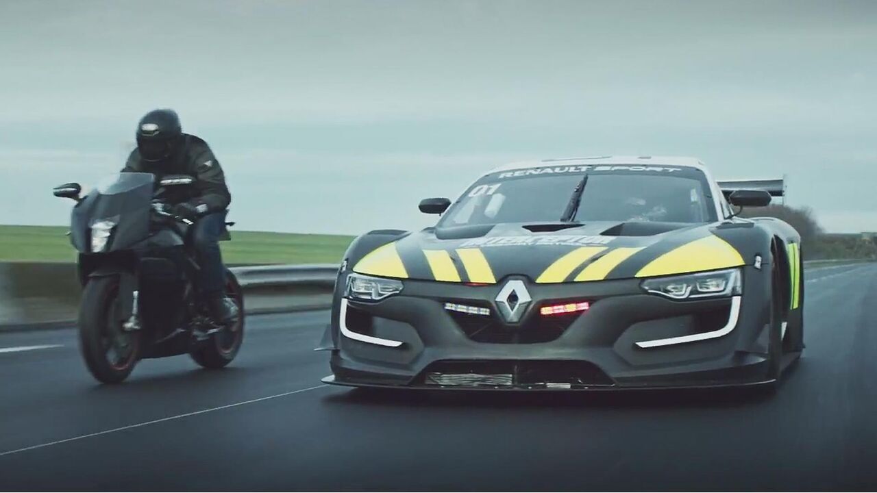 Illustratie voor: Een Renault Sports Interceptor met 542 pk bij de politie in Frankrijk!