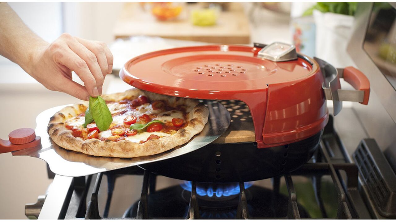 Illustratie voor: In deze oven is je pizza in 6 minuten klaar!