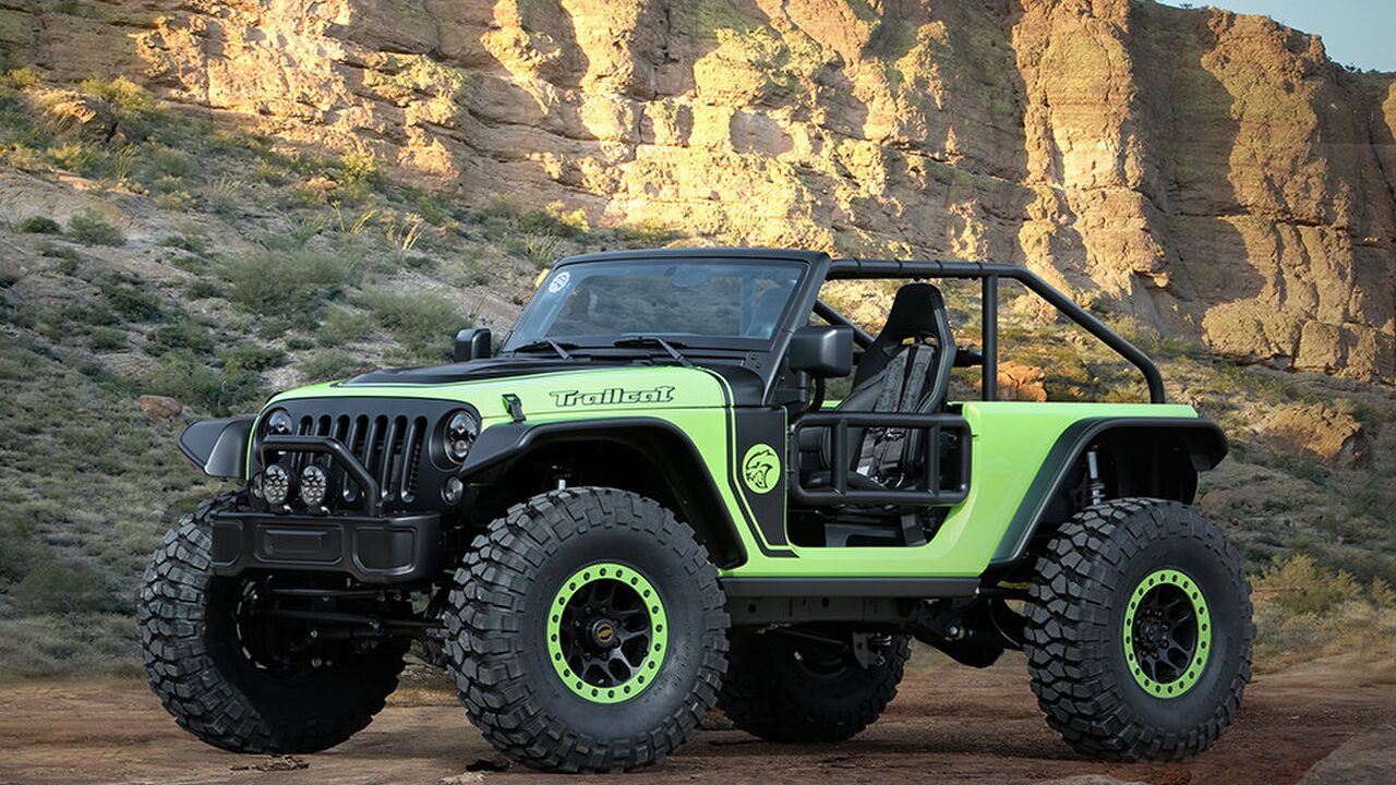 Illustratie voor: Jeep Trailcat Concept is bruut!