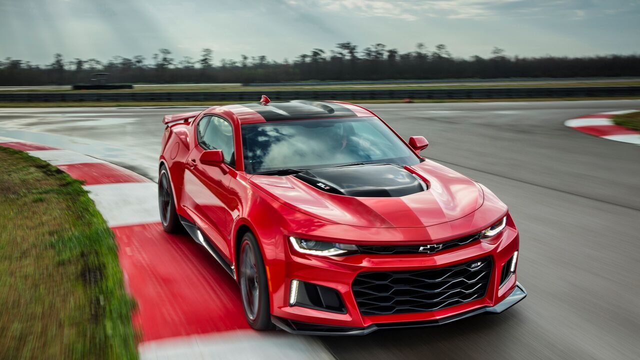 Illustratie voor: De 640 pk sterke Chevrolet Camaro ZL1!