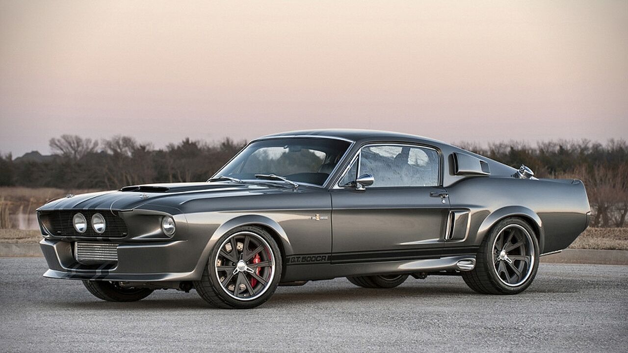 Illustratie voor: Aanschouw de custom Mustang Shelby G.T. 500CR uit 1967