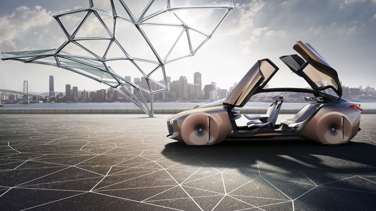 Illustratie voor: BMW ontwerpt auto van de toekomst: de Vision Next 100