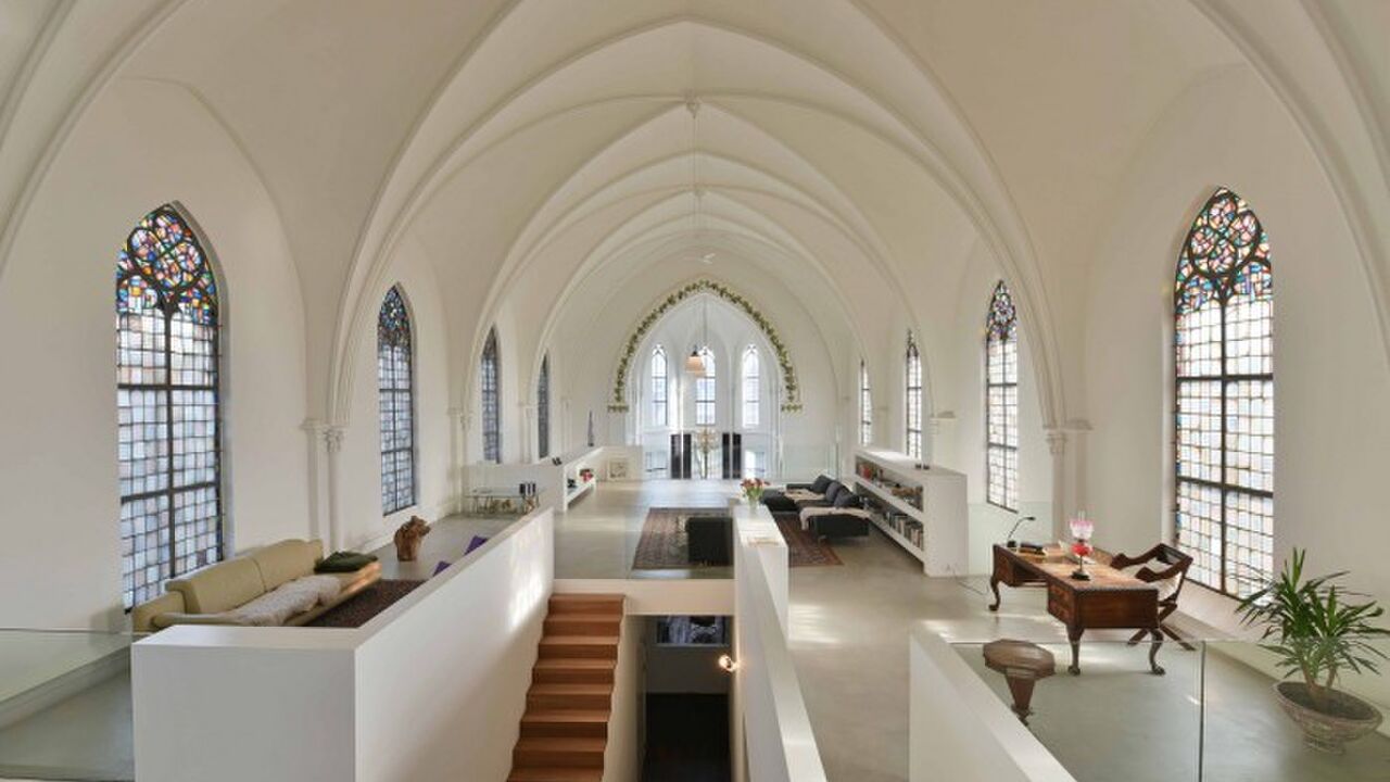 Illustratie voor: Woonkerk in Utrecht te koop voor €1.500.000