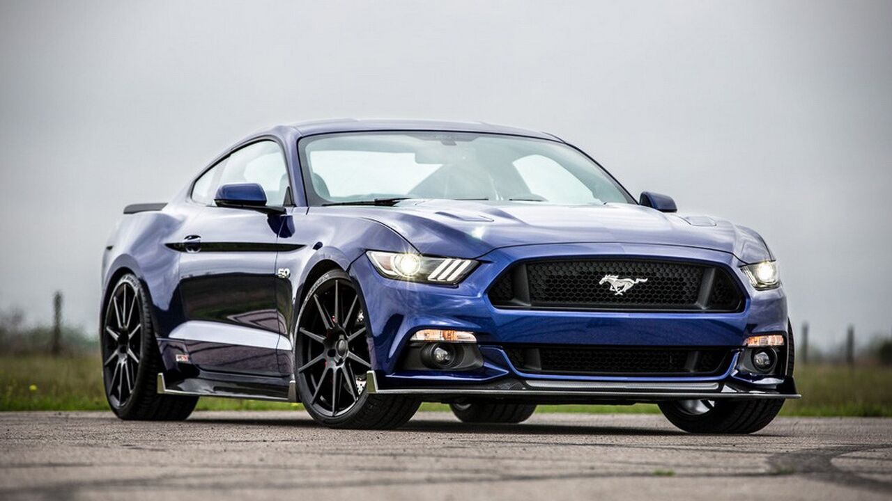 Illustratie voor: De supercharged Ford Mustang HPE750 door Hennessey