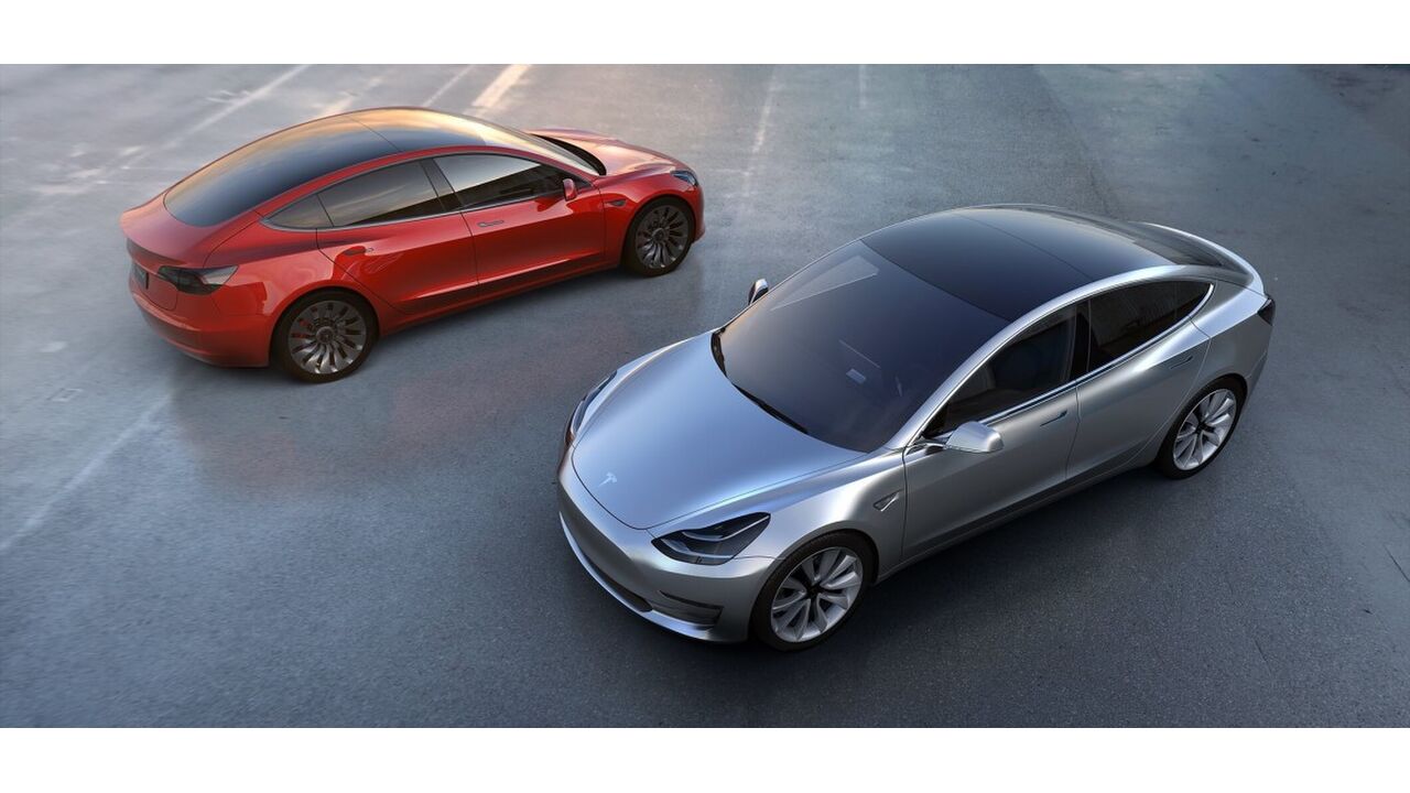 Illustratie voor: Tesla onthult budgetmodel: Tesla Model 3!