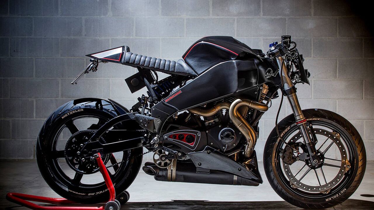 Illustratie voor: De BUELL XB9 Cafe Racer, Bike from Hell?
