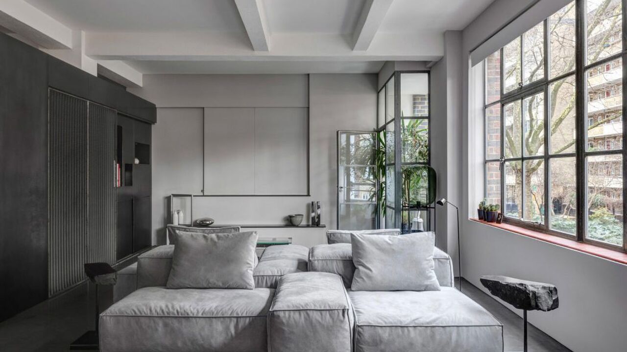 Illustratie voor: Super dik minimalistisch appartement in Londen
