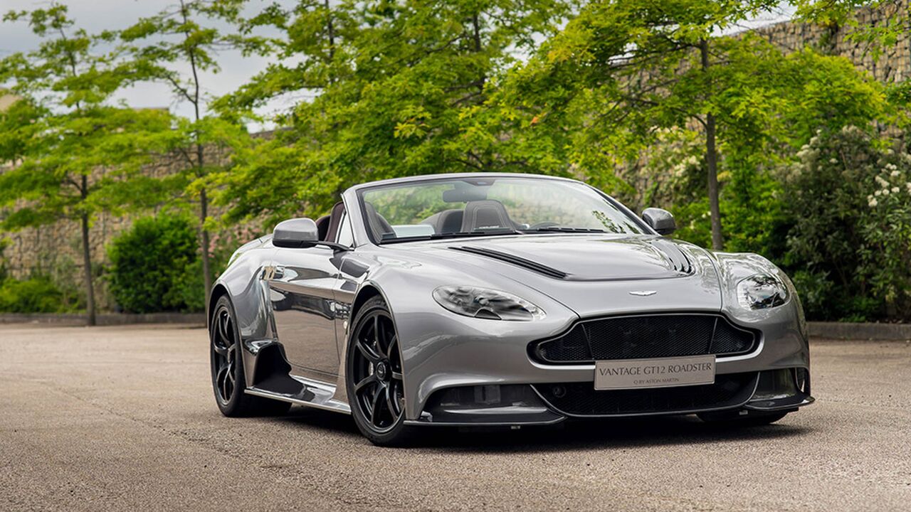 Illustratie voor: Aston Martin Vantage GT12 Roadster