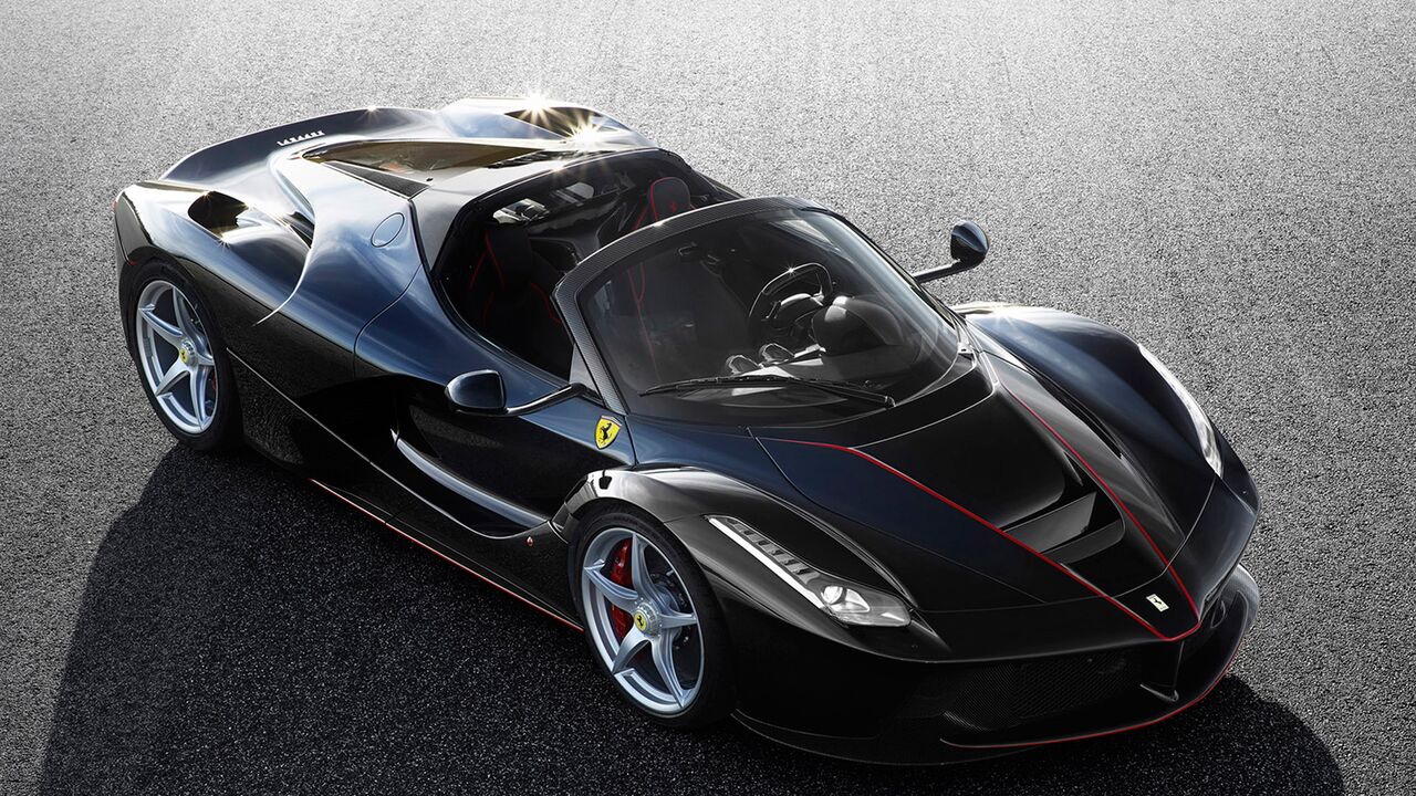 Illustratie voor: Ferrari komt met LaFerrari Aperta