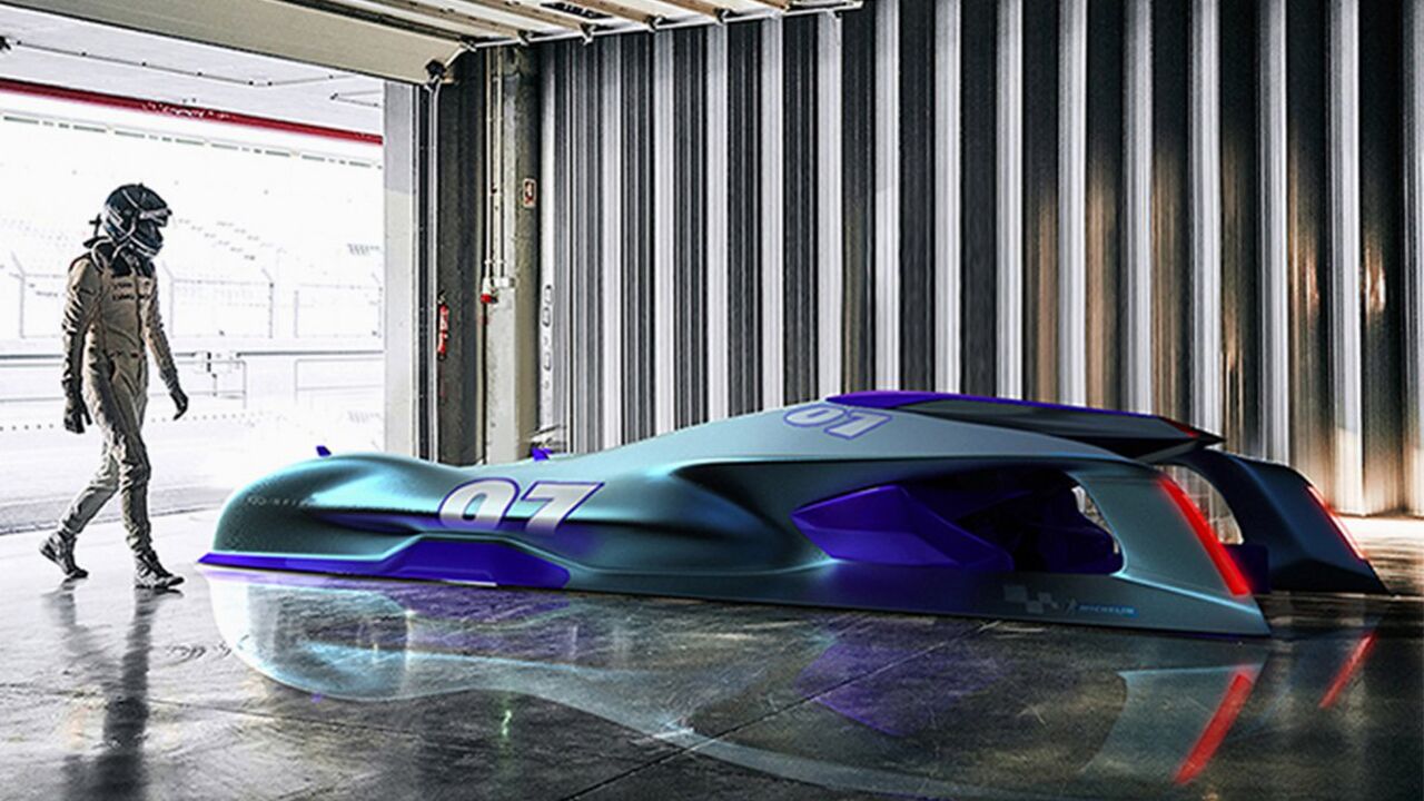 Illustratie voor: Zullen de raceauto’s van Le Mans er in 2030 zo uitzien?