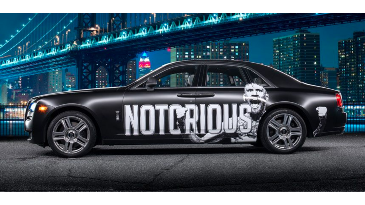 Illustratie voor: Dit is de brute custom Rolls Royce van MMA-vechter Conor McGregor