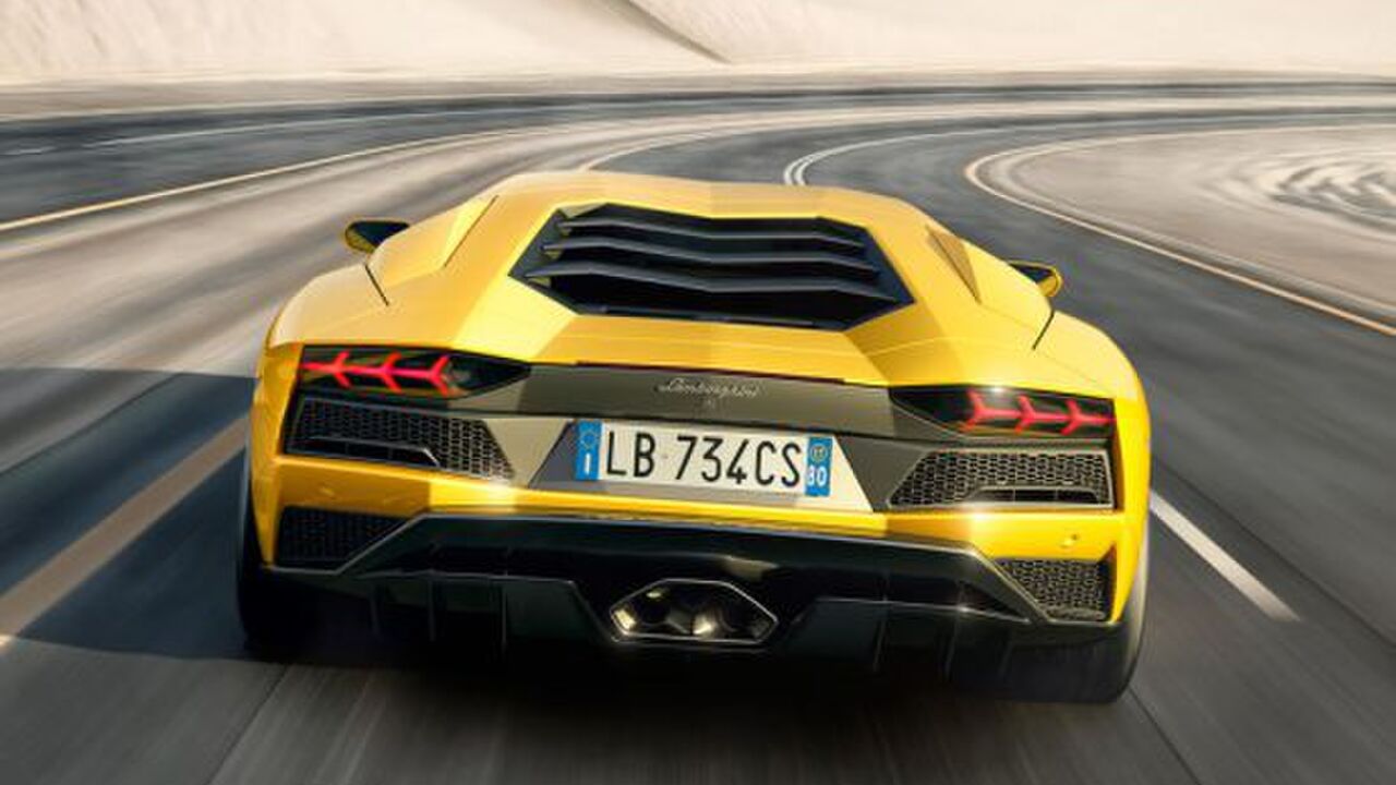 Illustratie voor: De nieuwste Lamborghini Aventador is bruut, heel bruut