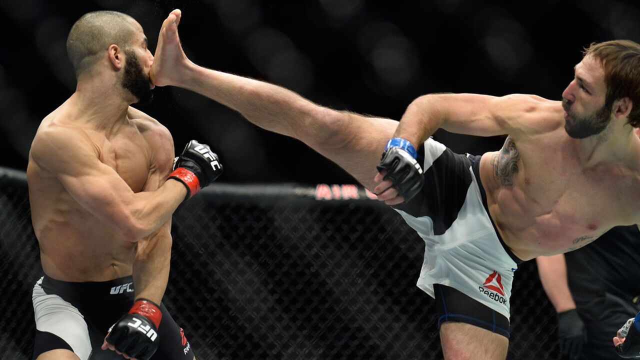 Illustratie voor: Check hier de bruutste knockout van UFC 206