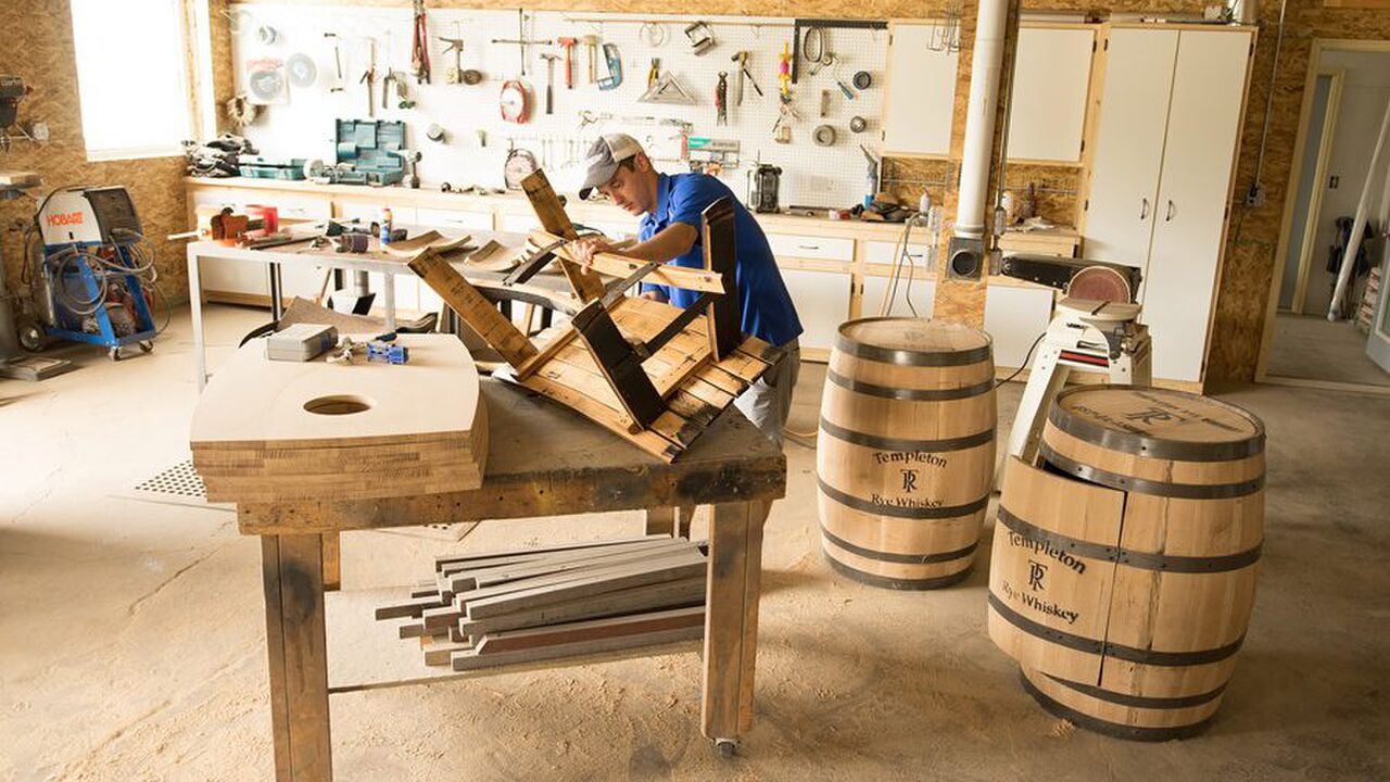 Illustratie voor: Inspiratie: whisky meubels maken van oude vaten