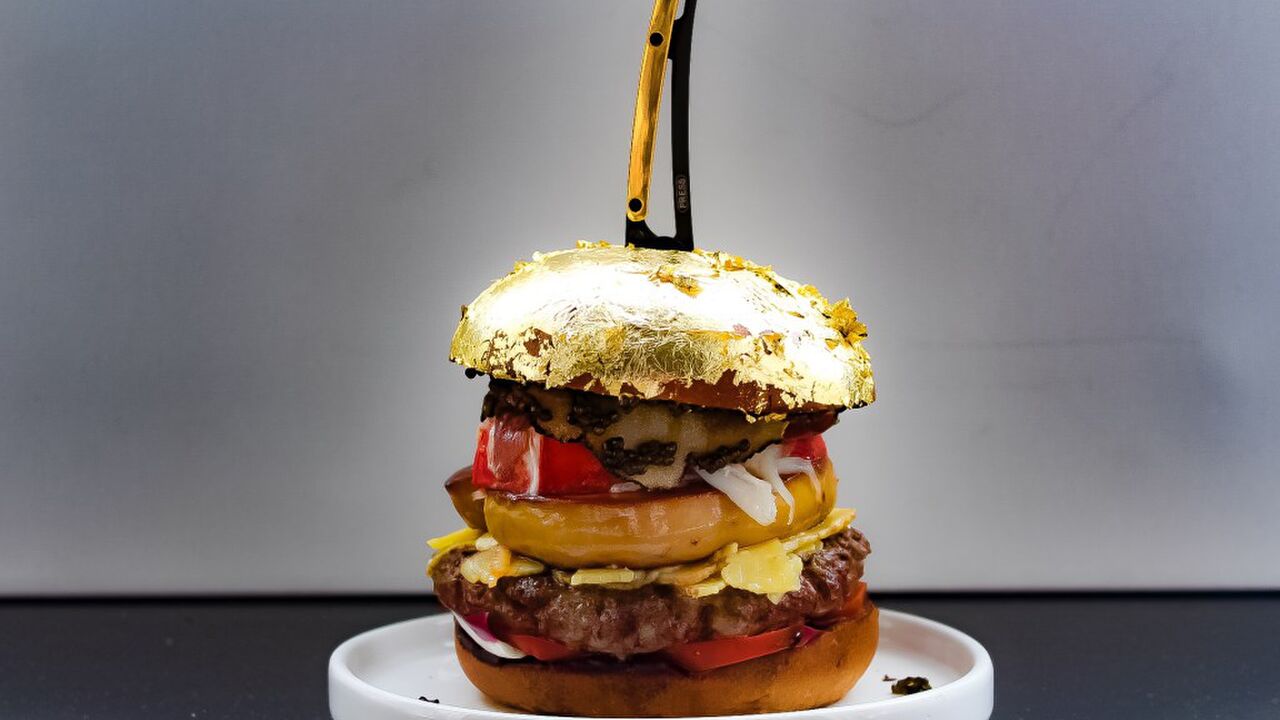 Illustratie voor: Dit is de duurste hamburger van de wereld en hij komt uit Nederland!