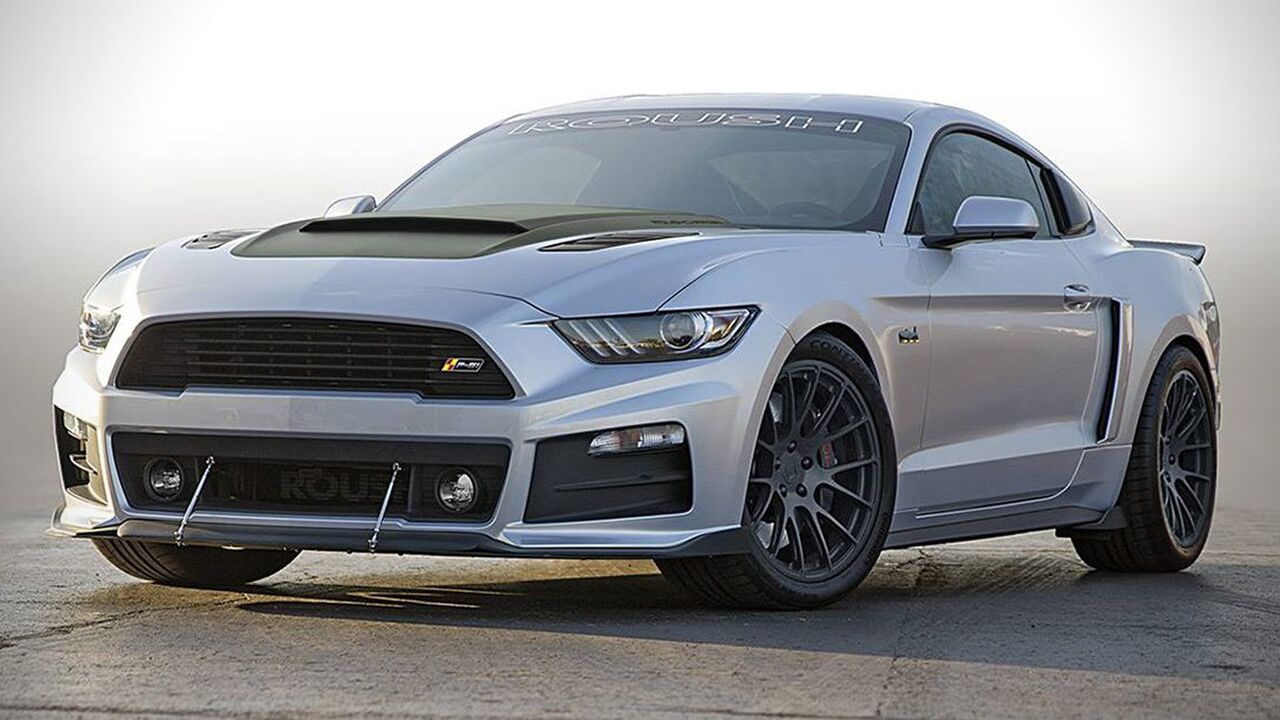 Illustratie voor: Beestachtig: check de 727pk sterke Roush P-51 Ford Mustang